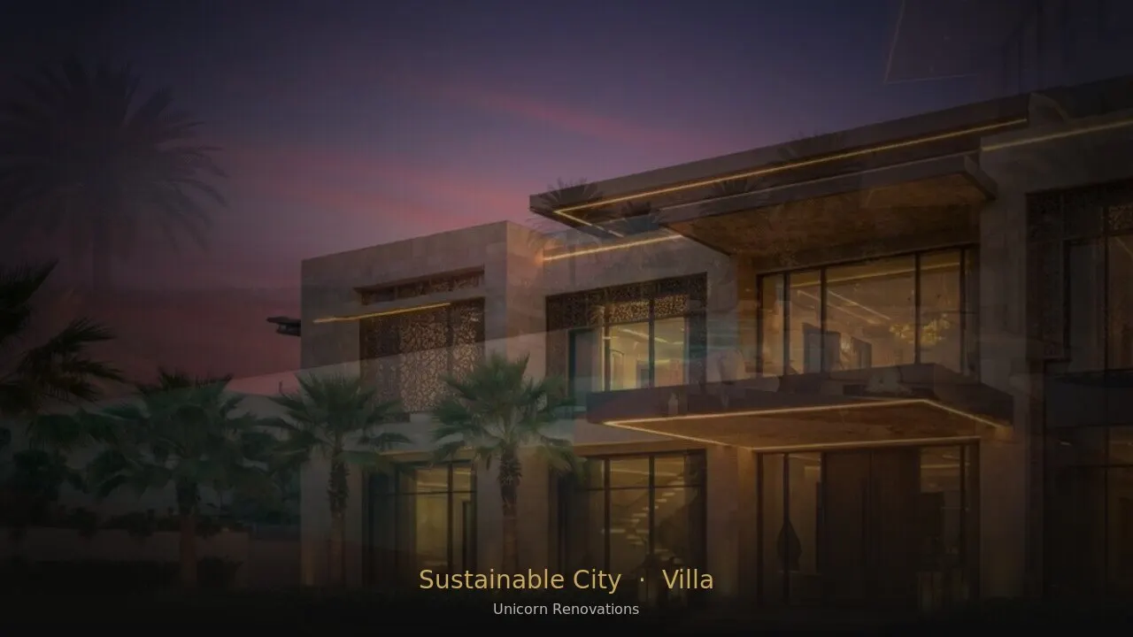 Villa Renovation in The Sustainable City