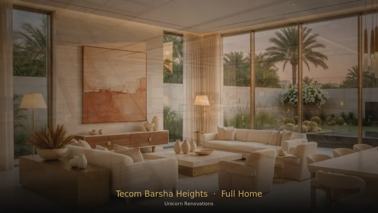 Full Home Renovation in Barsha Heights (TECOM)