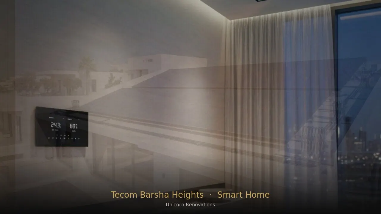 Smart Home in Barsha Heights (TECOM) — Unicorn Renovations