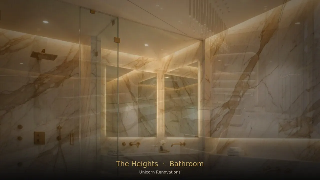 Bathroom Renovation in The Heights