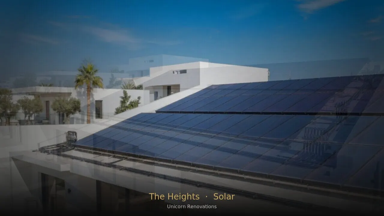 Solar Solutions in The Heights