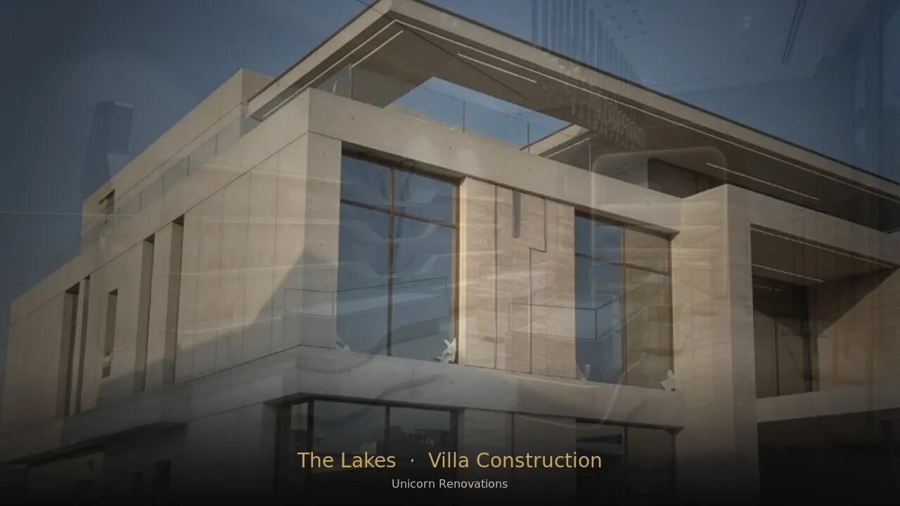 Villa Construction in The Lakes — Unicorn Renovations