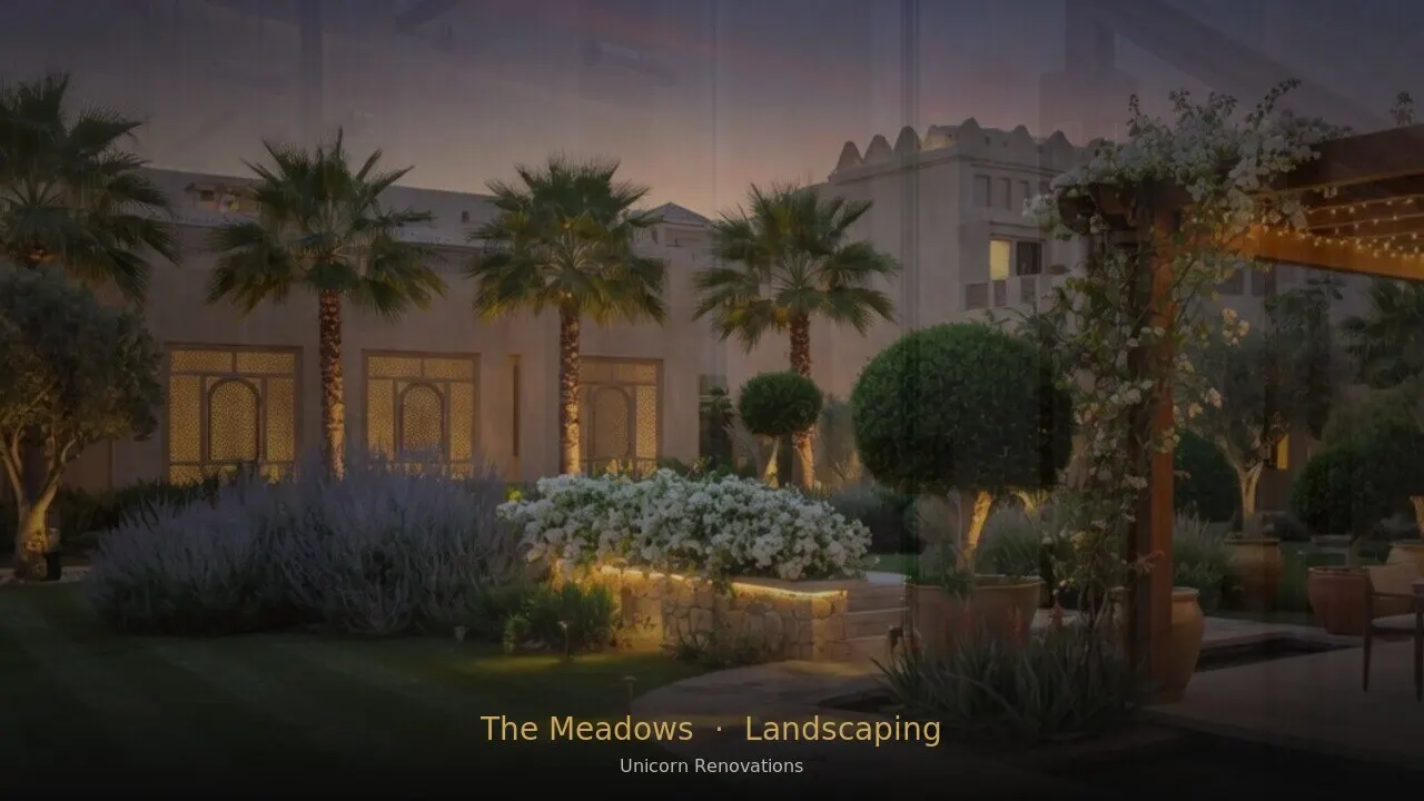 Landscaping in The Meadows