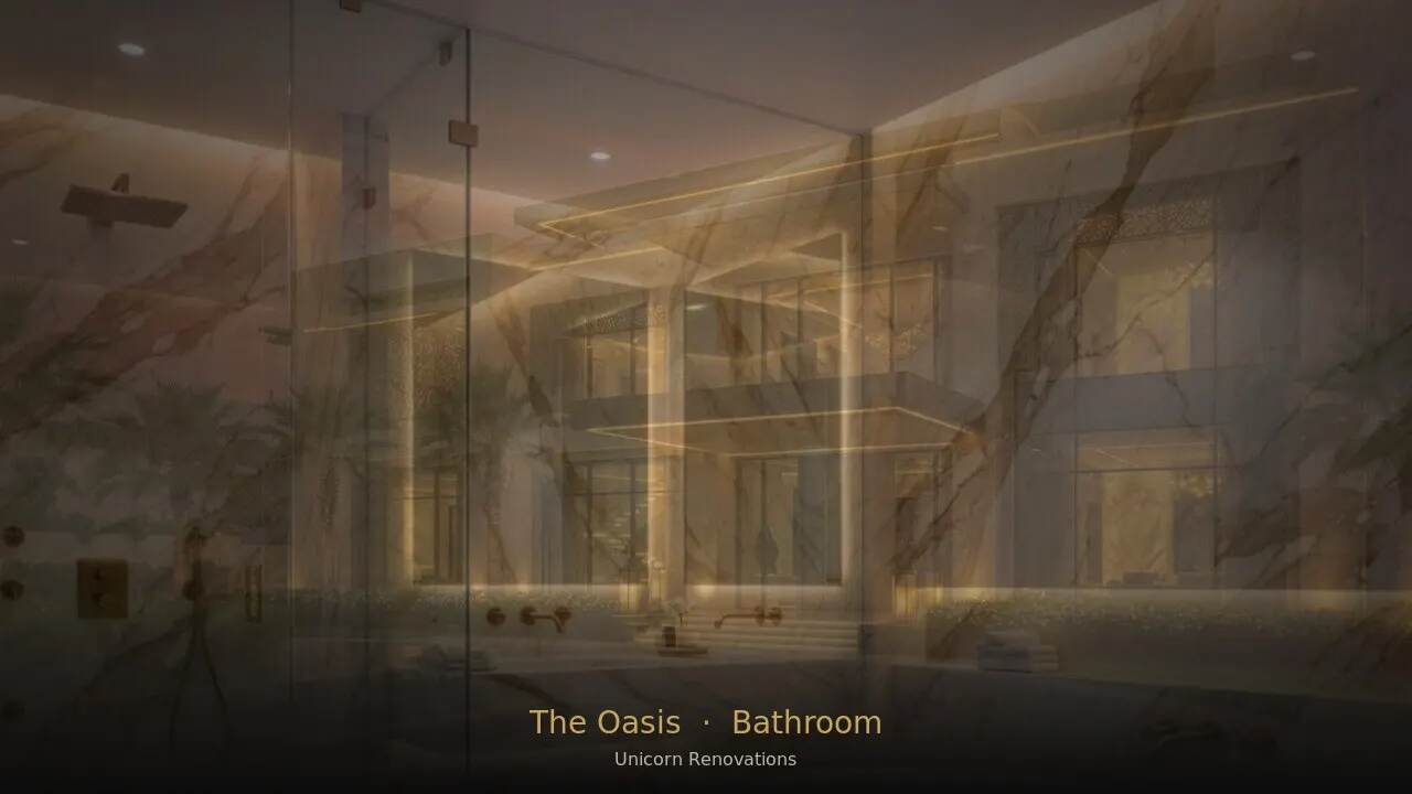 Bathroom Renovation in The Oasis by Emaar