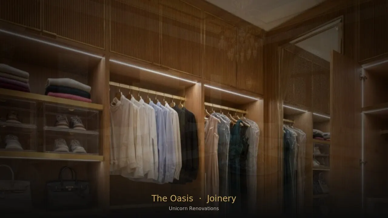 Joinery & Cabinetry in The Oasis by Emaar