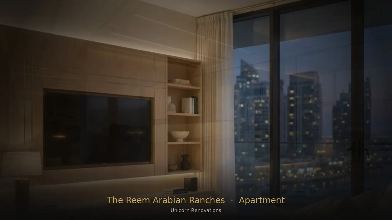 Apartment Renovation in The Reem at Arabian Ranches — Unicorn Renovations