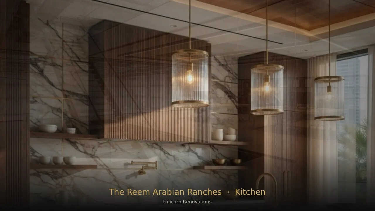 Kitchen Renovation in The Reem at Arabian Ranches — Unicorn Renovations