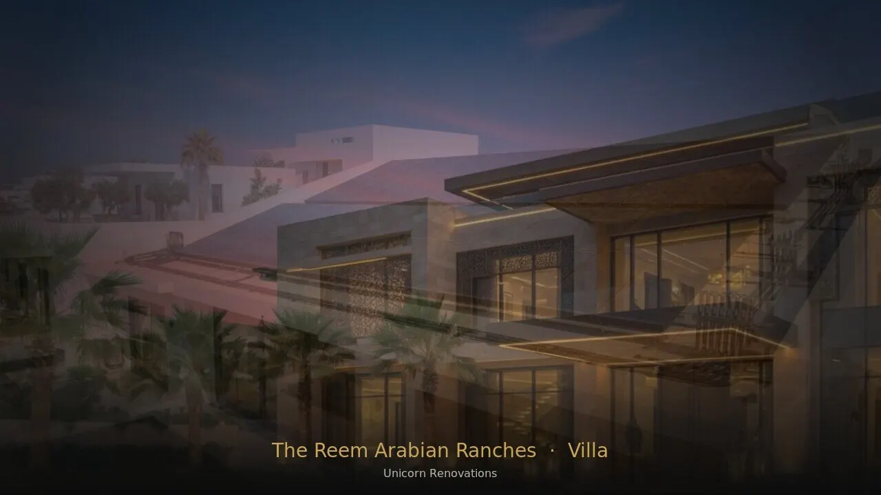 Villa Renovation in The Reem at Arabian Ranches