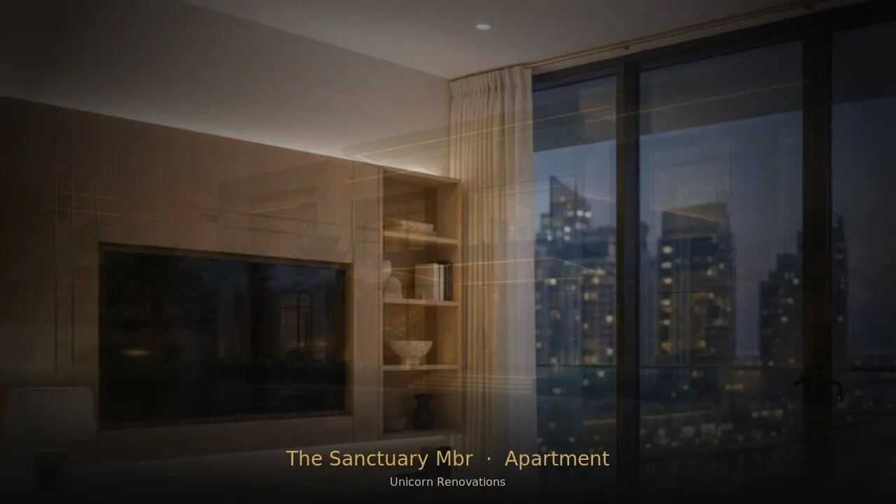 Apartment Renovation in The Sanctuary at MBR City