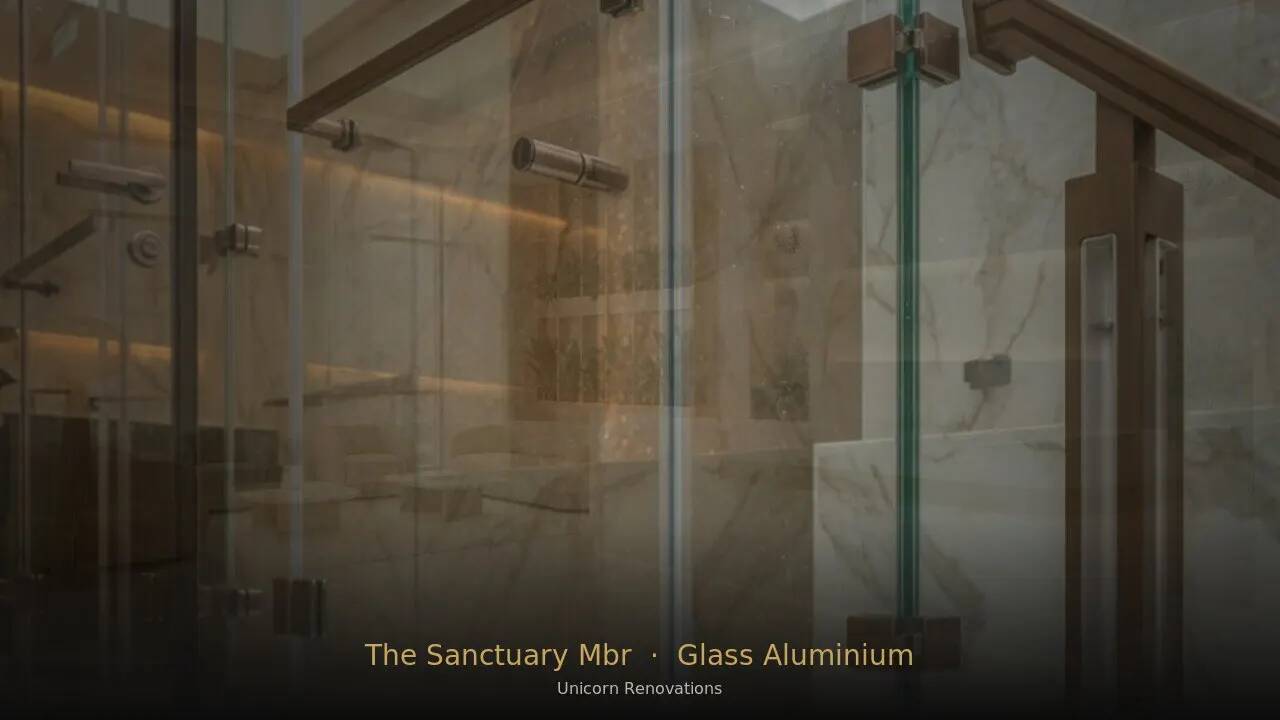 Glass & Aluminium Works in The Sanctuary at MBR City