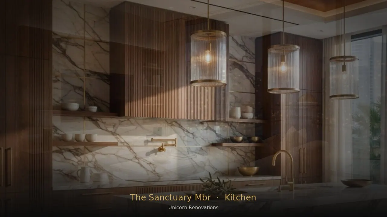 Kitchen Renovation in The Sanctuary at MBR City