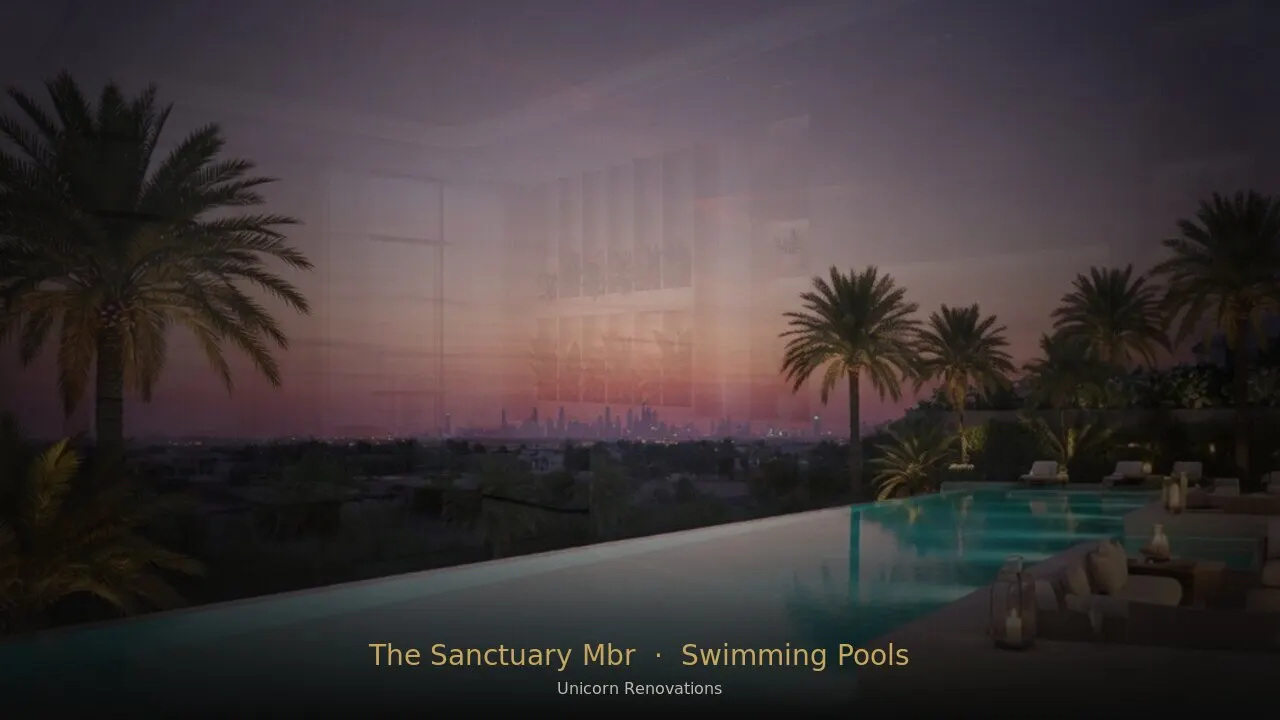 Swimming Pool Construction & Renovation in The Sanctuary at MBR City