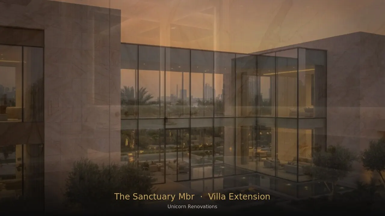 Villa Extension in The Sanctuary at MBR City
