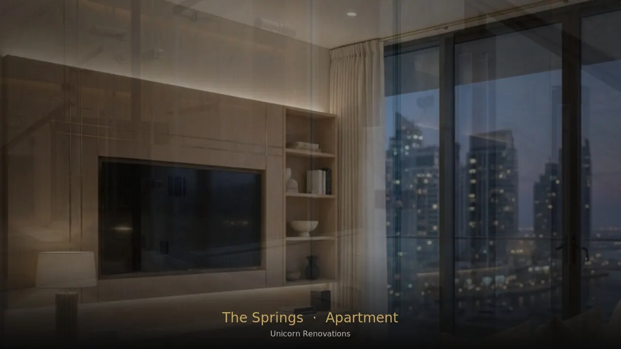 Apartment Renovation in The Springs