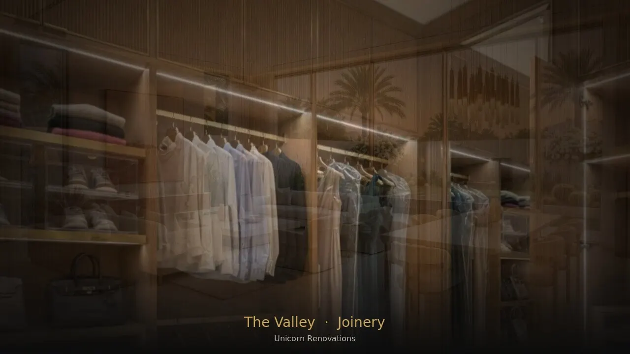 Joinery & Cabinetry in The Valley