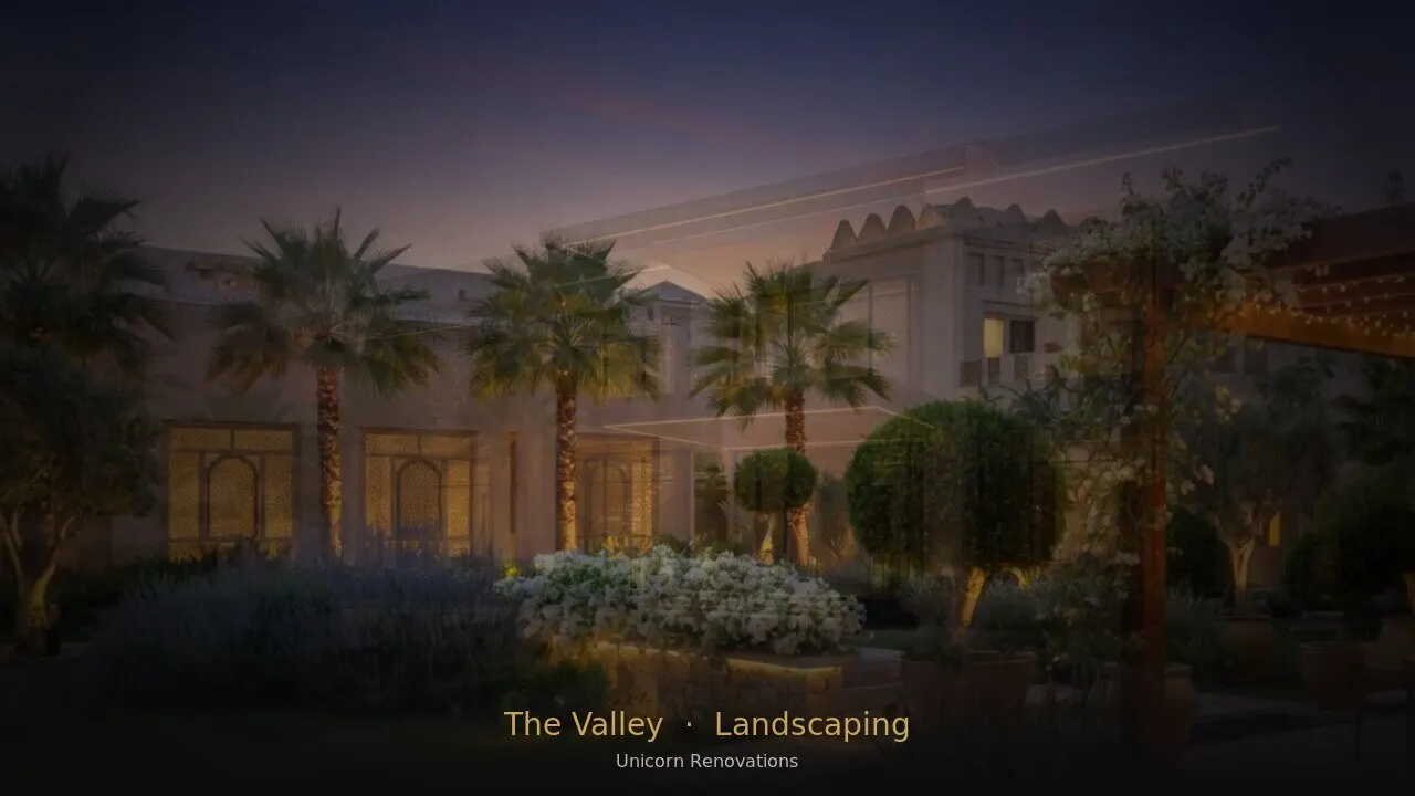 Landscaping in The Valley