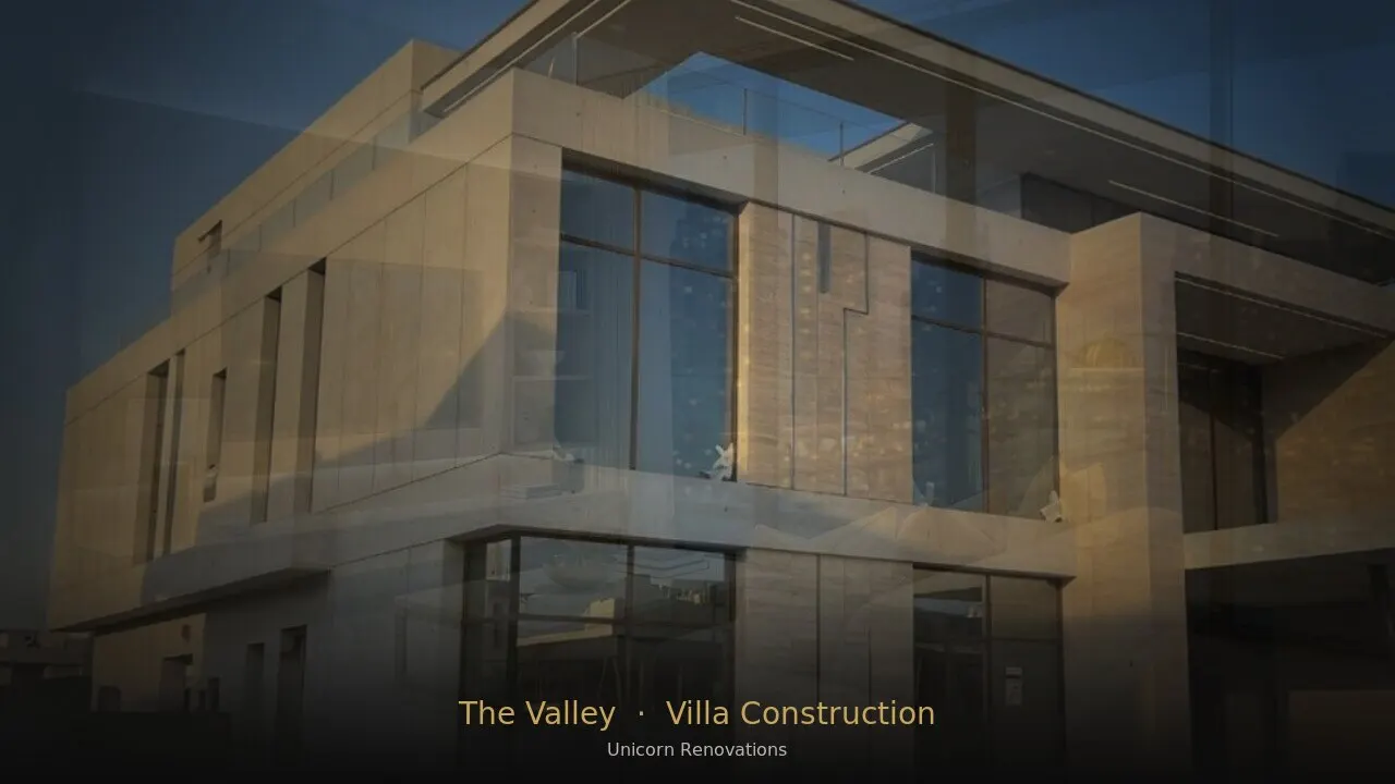 Villa Construction in The Valley