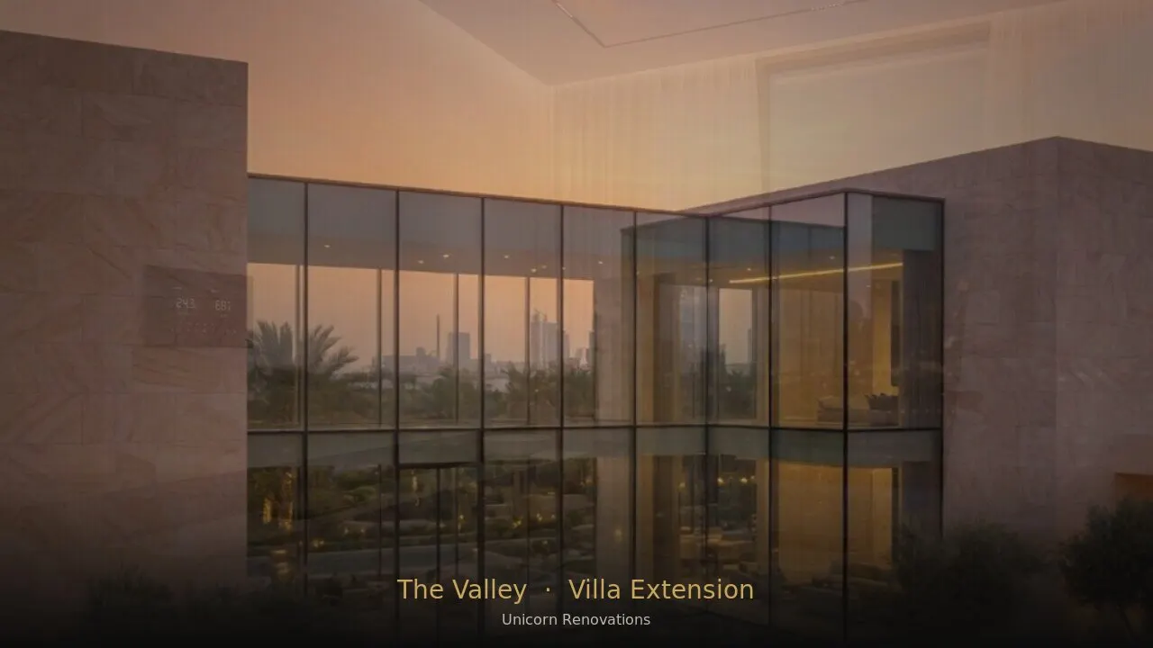 Villa Extension in The Valley