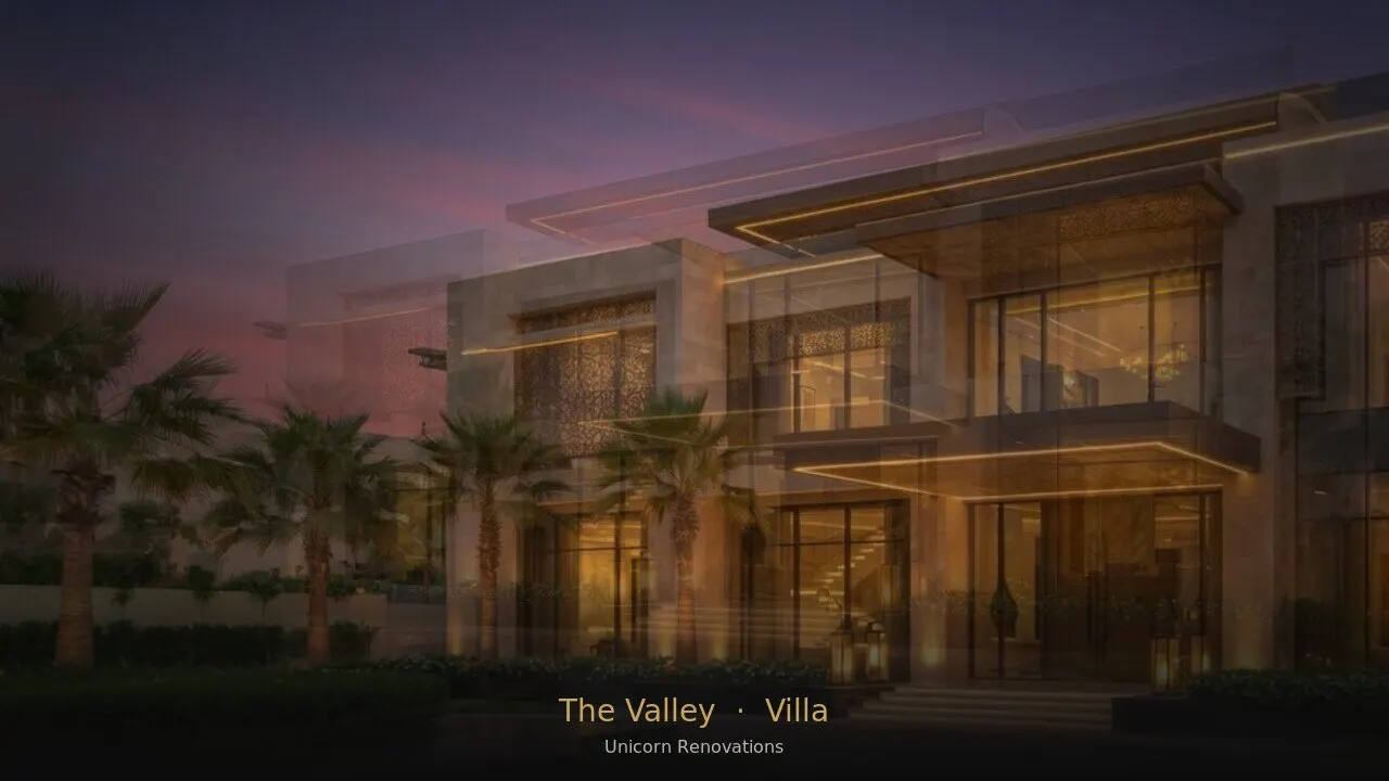Villa Renovation in The Valley