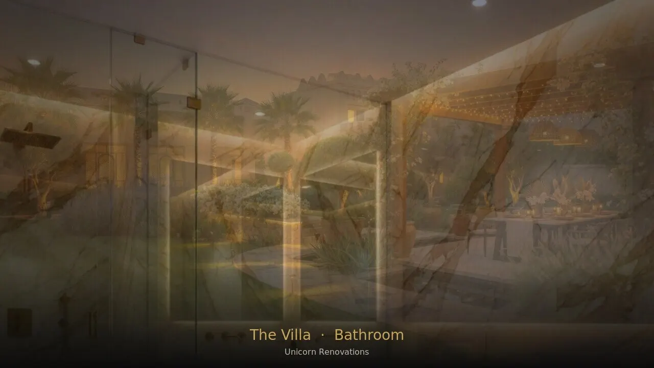 Bathroom Renovation in The Villa