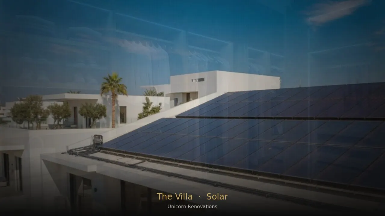 Solar Solutions in The Villa