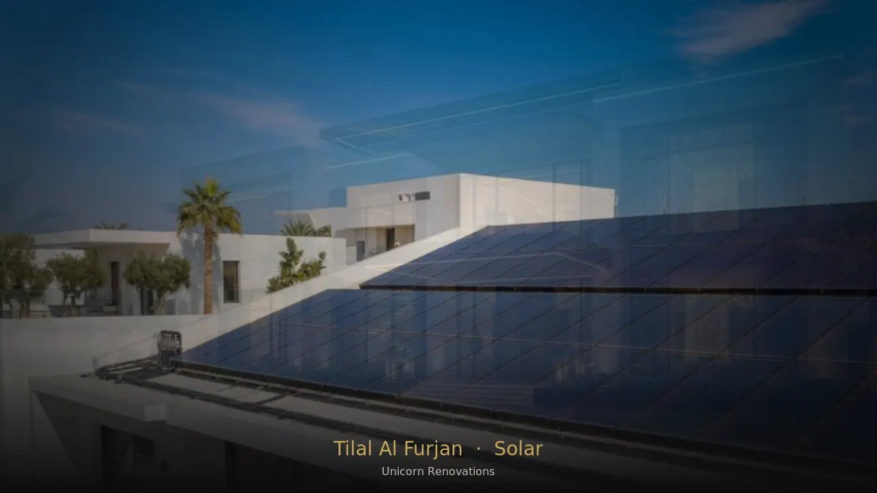 Solar Solutions in Tilal Al Furjan — Unicorn Renovations