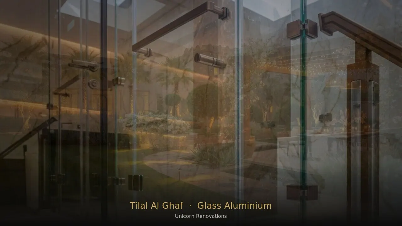 Glass & Aluminium Works in Tilal Al Ghaf