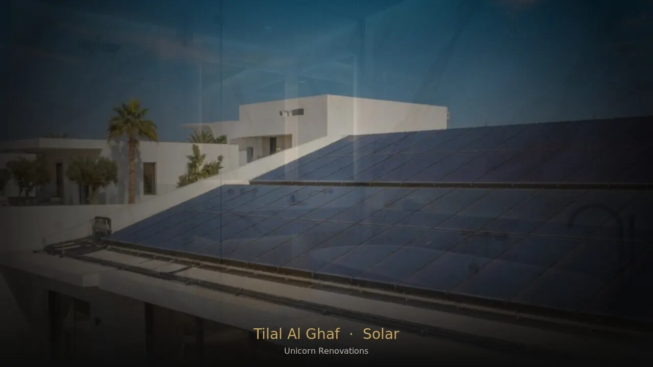 Solar Solutions in Tilal Al Ghaf