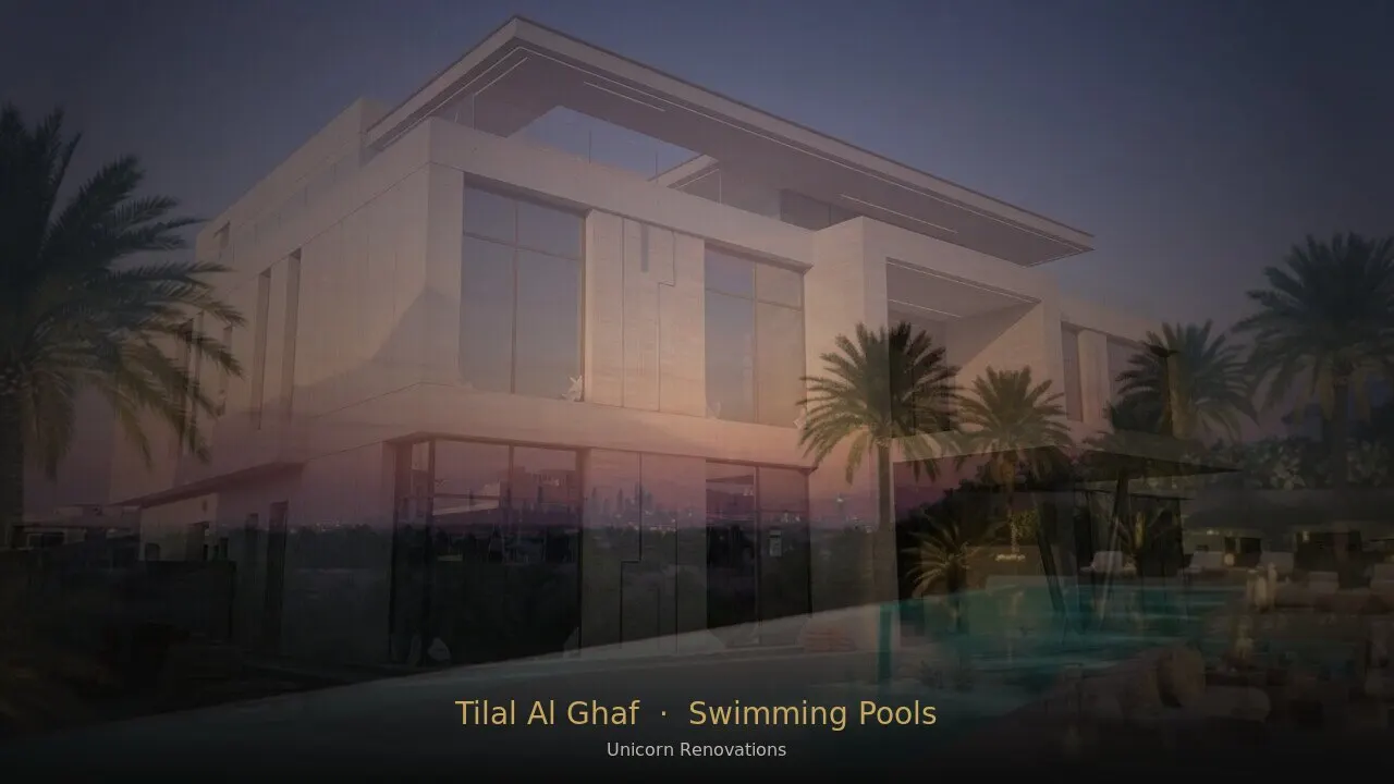 Swimming Pool Construction & Renovation in Tilal Al Ghaf