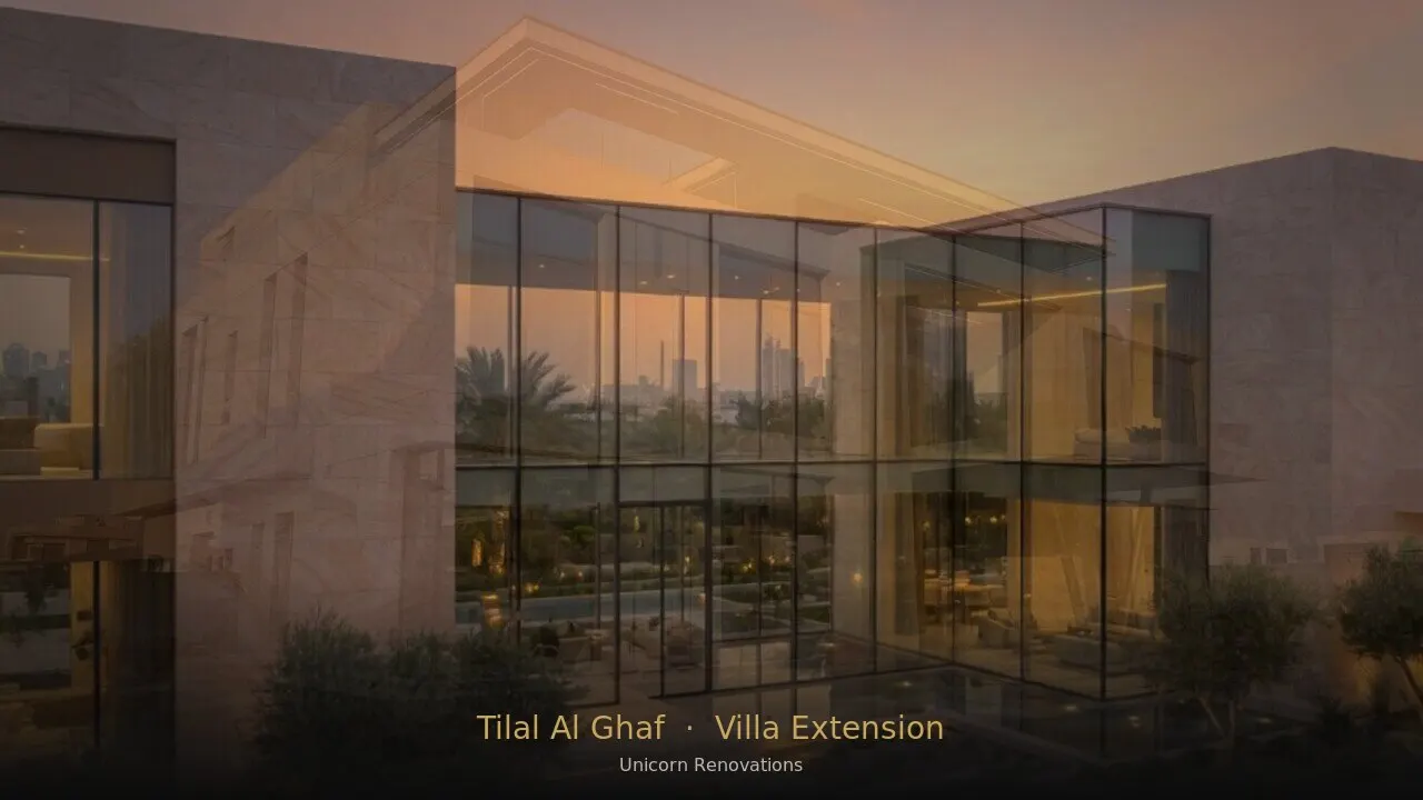 Villa Extension in Tilal Al Ghaf