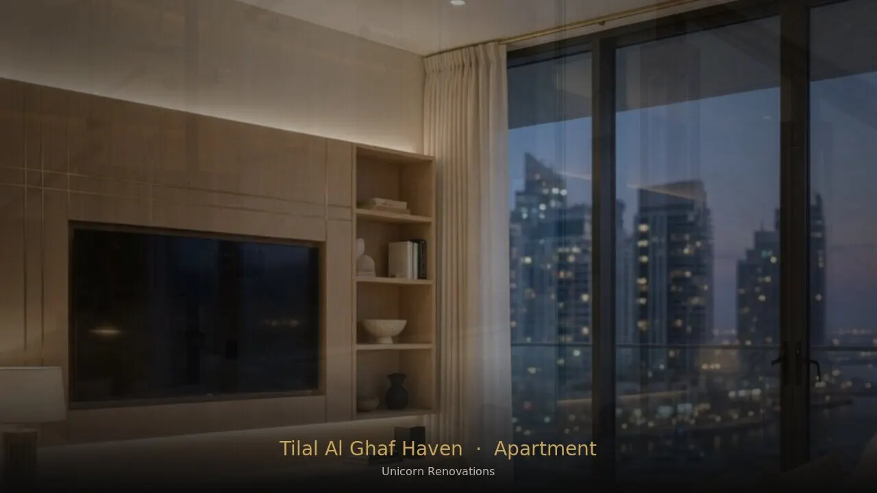 Apartment Renovation in Tilal Al Ghaf Haven — Unicorn Renovations