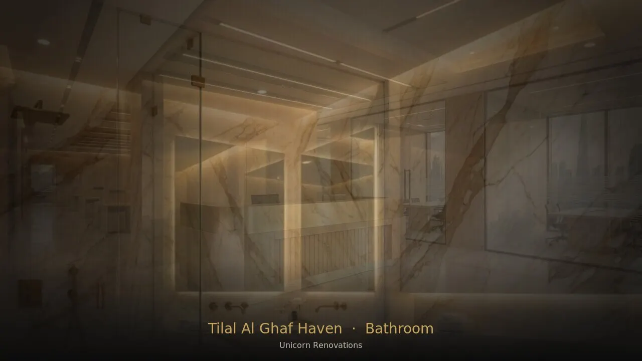 Bathroom Renovation in Tilal Al Ghaf Haven — Unicorn Renovations