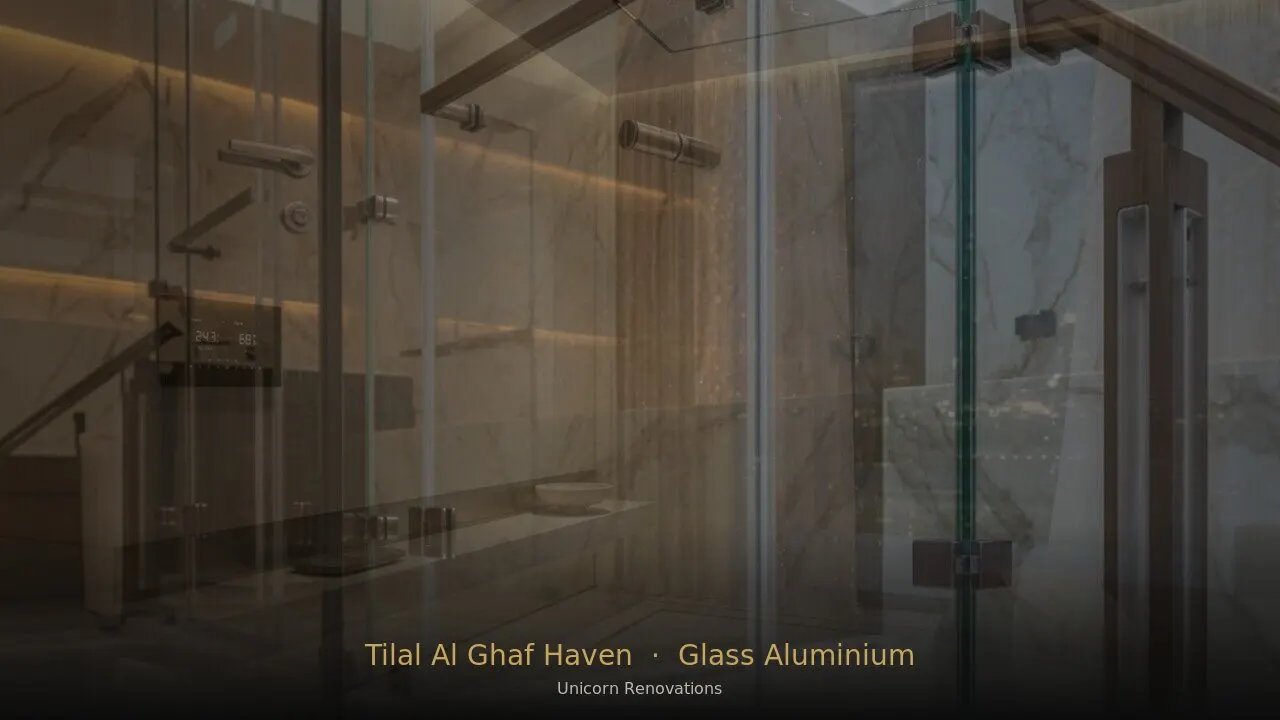 Glass & Aluminium Works in Tilal Al Ghaf Haven