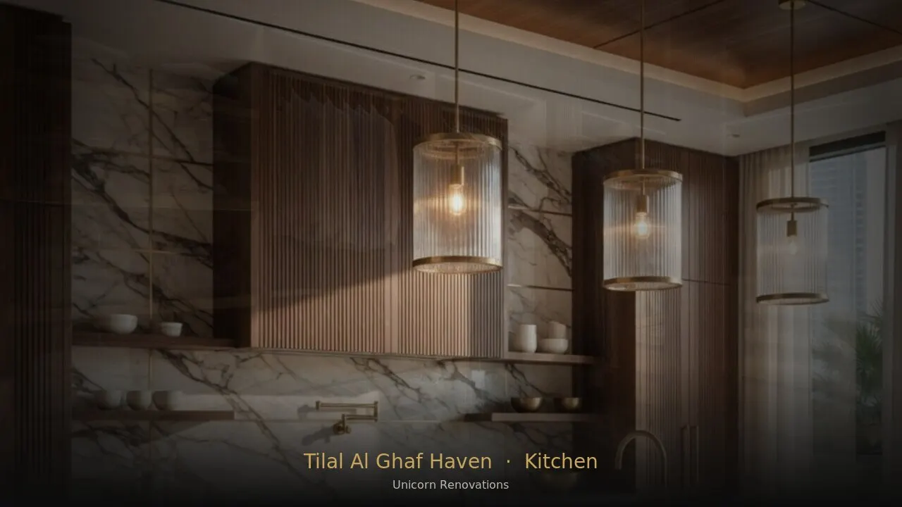 Kitchen Renovation in Tilal Al Ghaf Haven — Unicorn Renovations