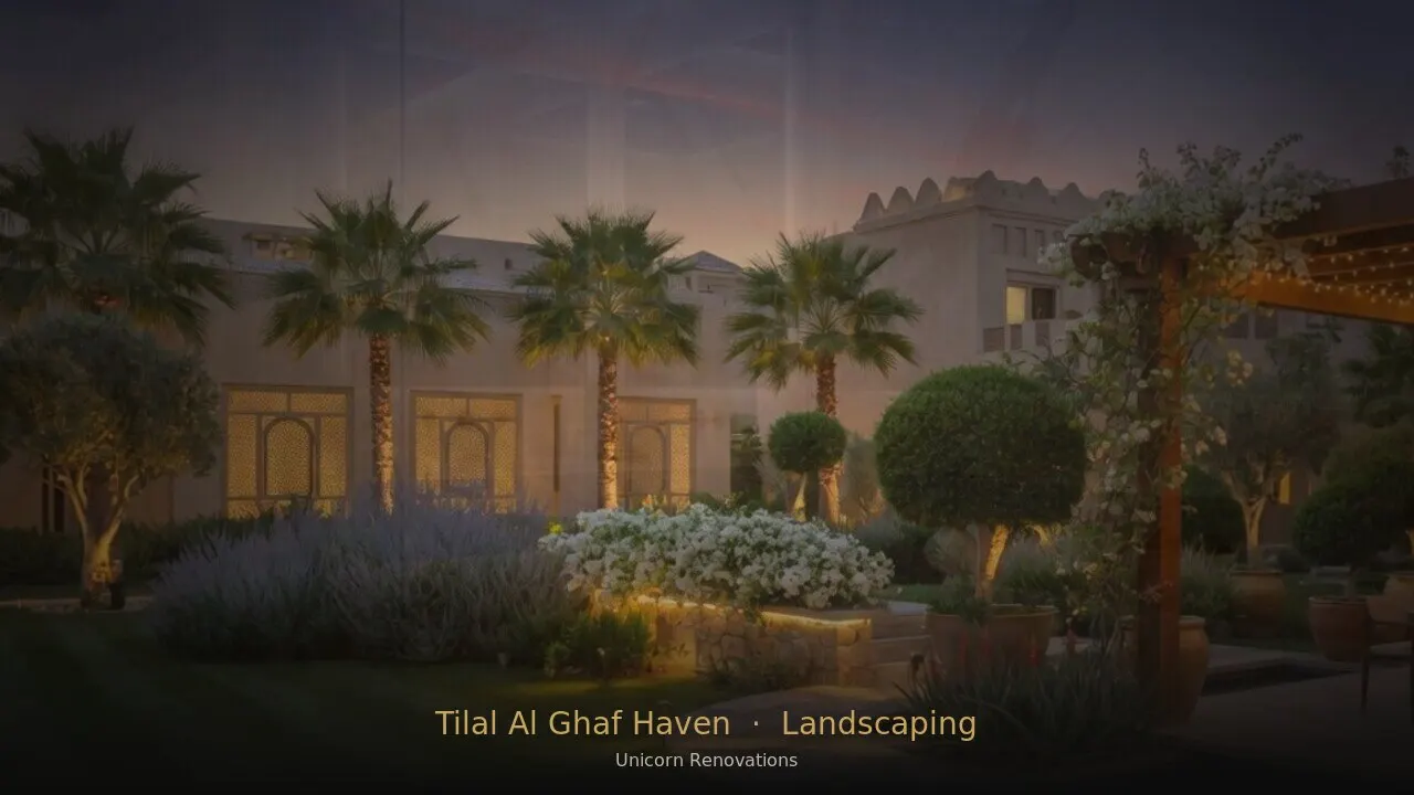 Landscaping in Tilal Al Ghaf Haven