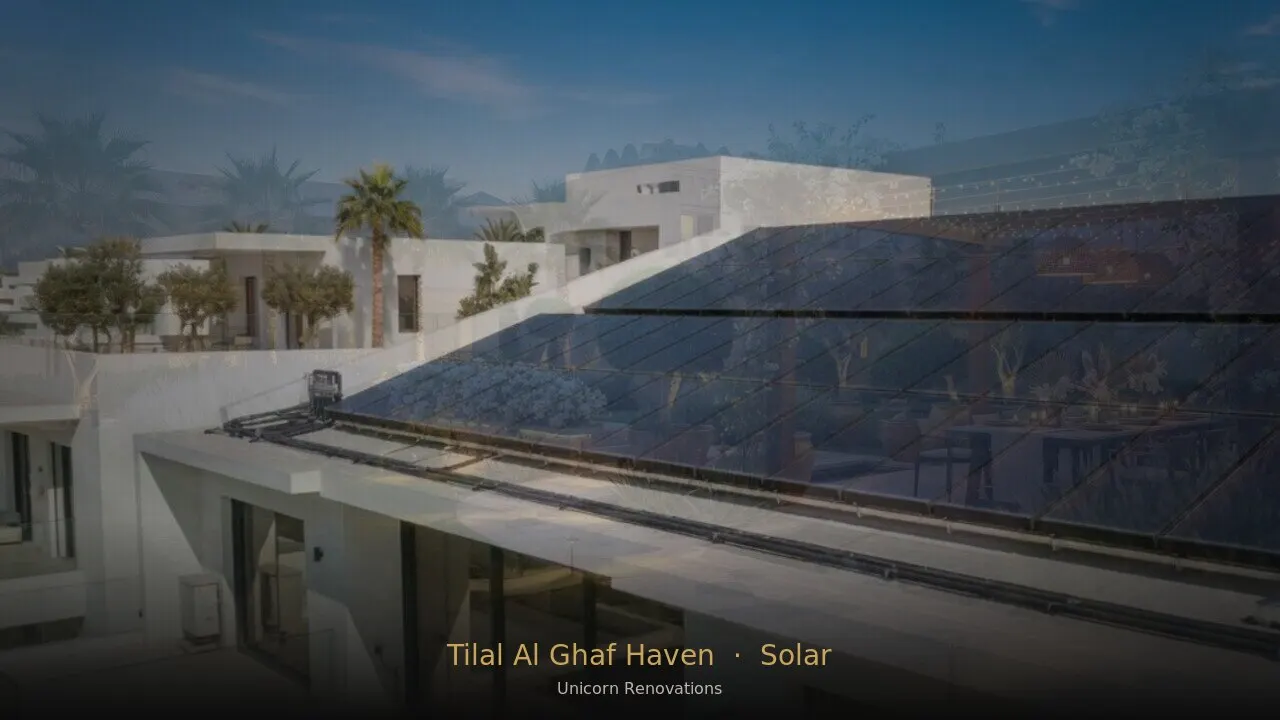 Solar Solutions in Tilal Al Ghaf Haven — Unicorn Renovations
