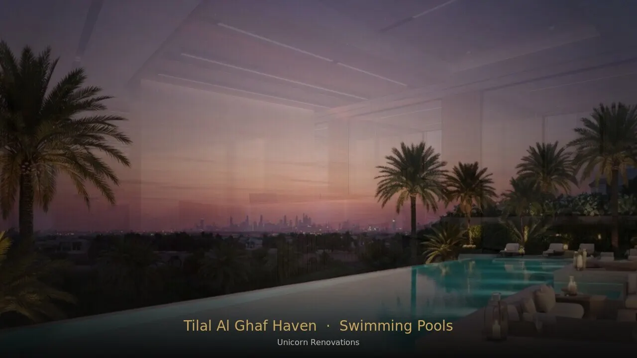 Swimming Pool Construction & Renovation in Tilal Al Ghaf Haven — Unicorn Renovations