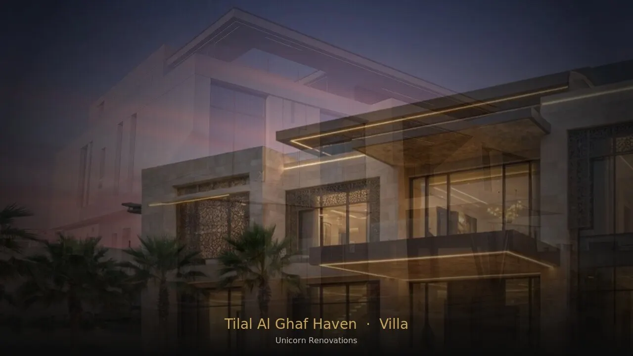 Villa Renovation in Tilal Al Ghaf Haven — Unicorn Renovations