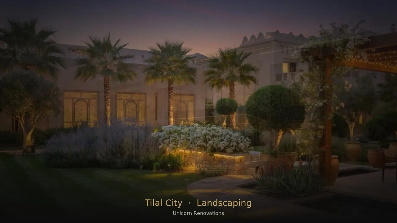 Landscaping in Tilal City