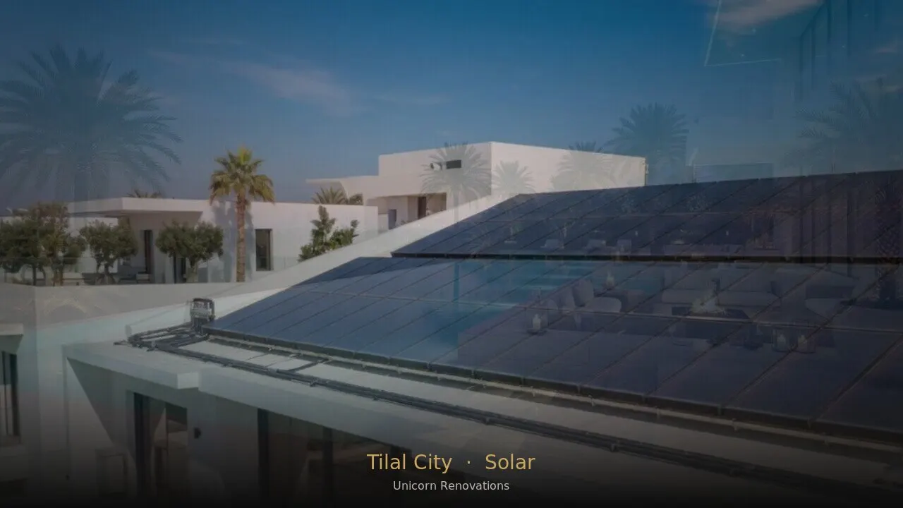 Solar Solutions in Tilal City — Unicorn Renovations