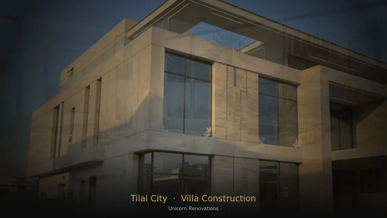 Villa Construction in Tilal City