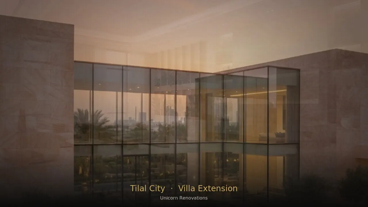 Villa Extension in Tilal City