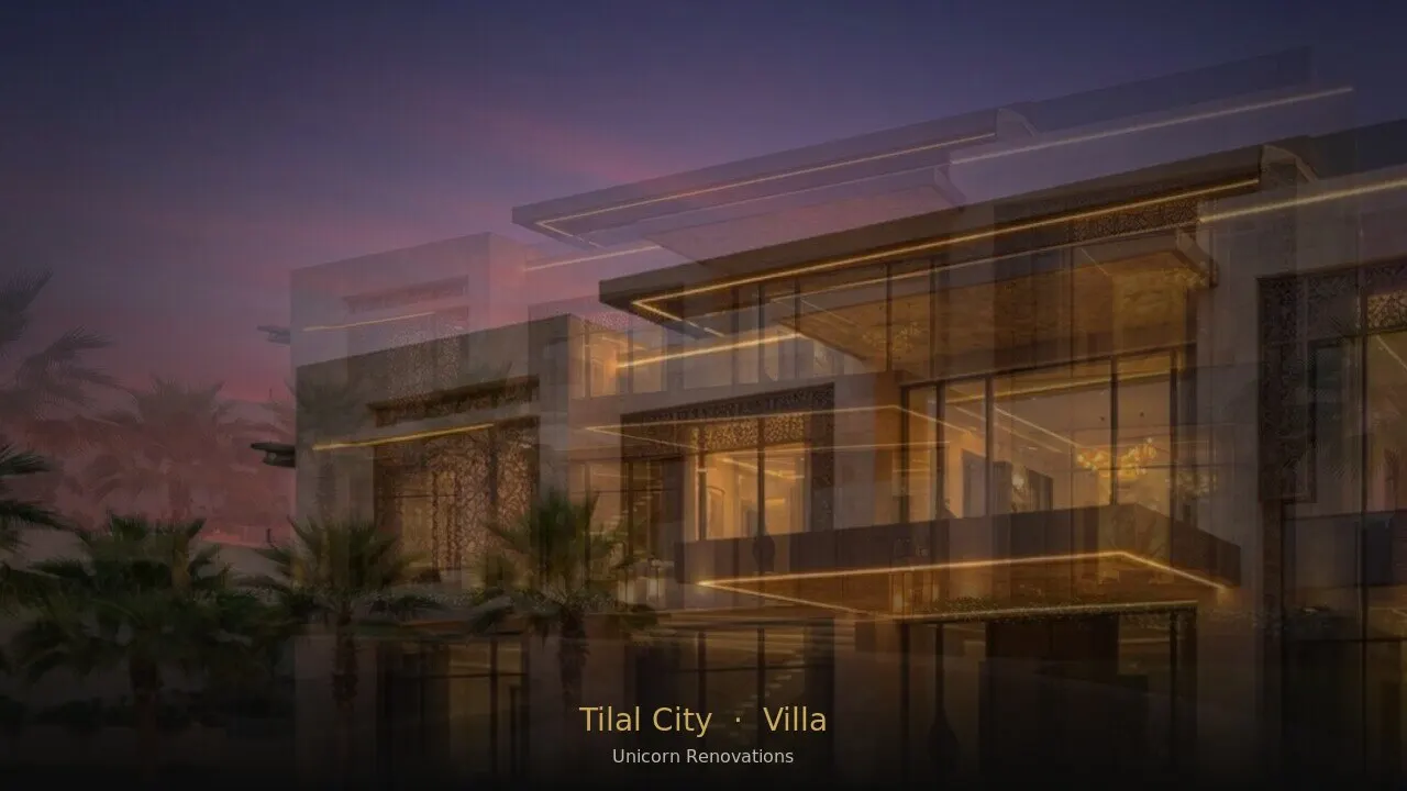 Villa Renovation in Tilal City