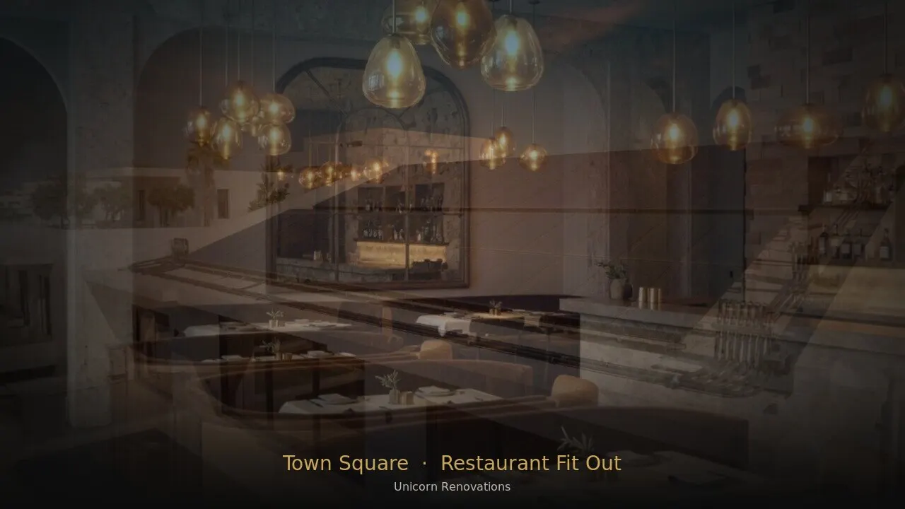 Restaurant Fit-Out in Town Square