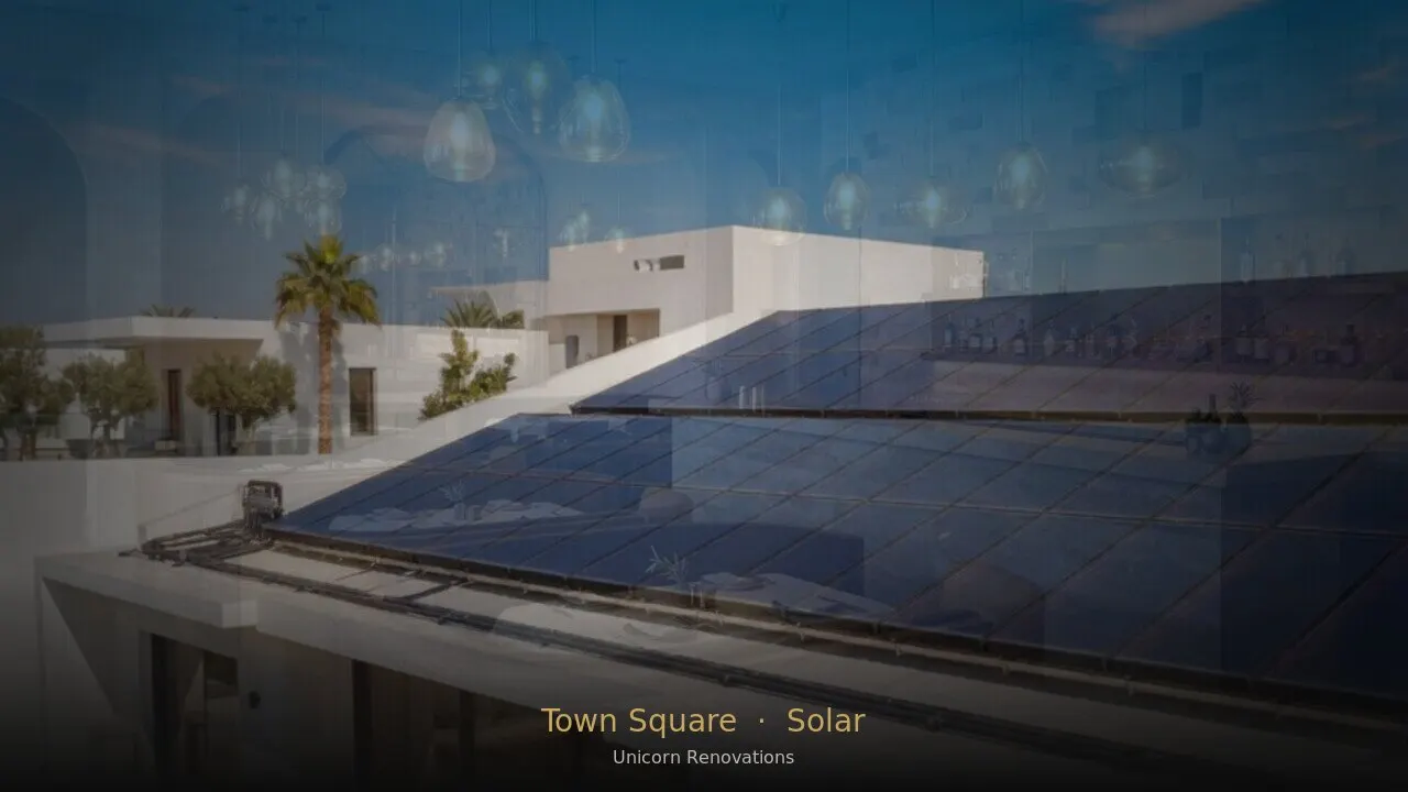 Solar Solutions in Town Square — Unicorn Renovations