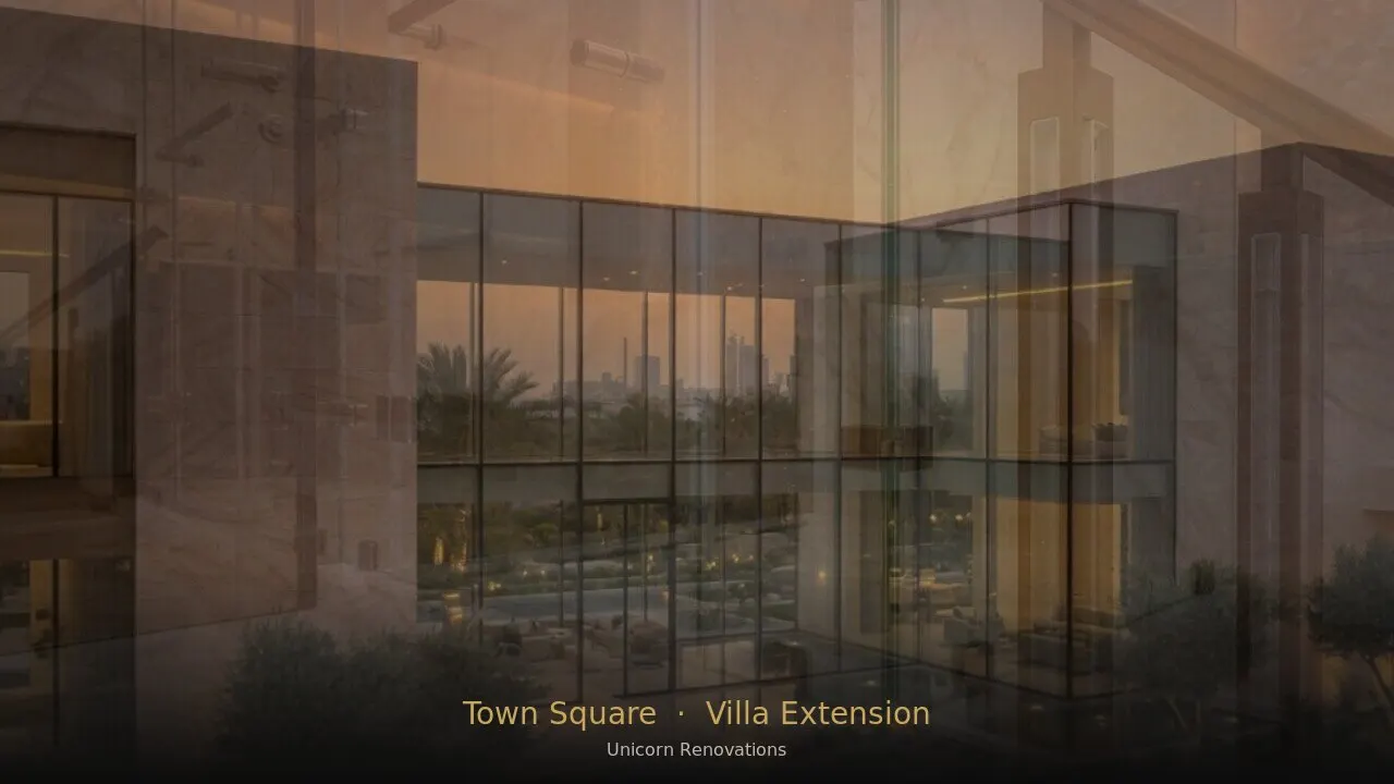 Villa Extension in Town Square