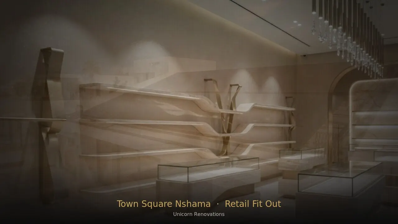 Retail Fit-Out in Town Square Nshama