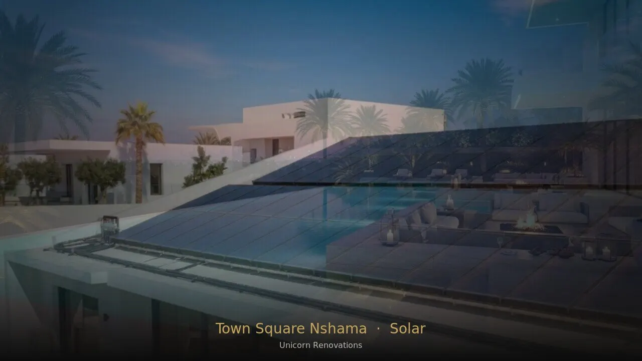 Solar Solutions in Town Square Nshama