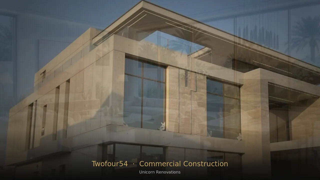 Commercial Construction in twofour54