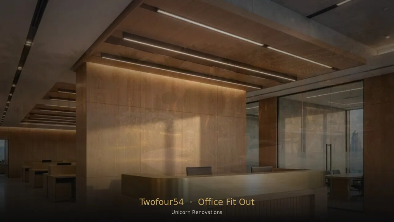 Office Fit-Out in twofour54